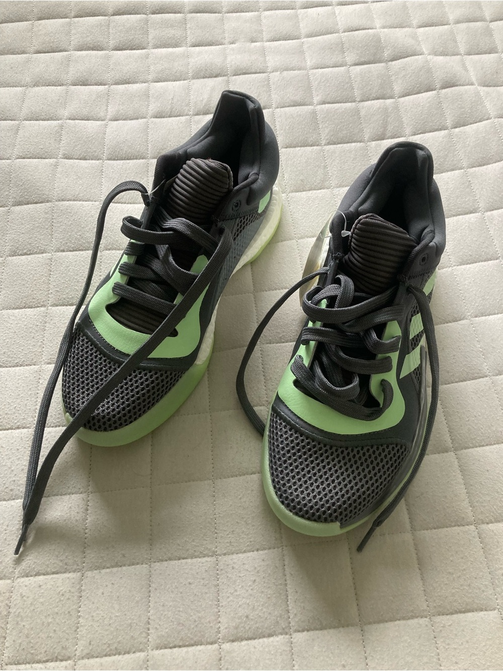 Adidas Men’s Marquee Boost Low Glow Green Sneakers